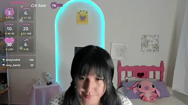 cute roxy online show from 10, 2, 2025