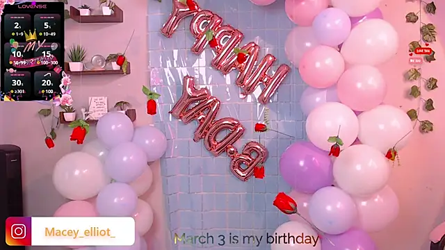 macey elliot  online show from 3, 3, 2025