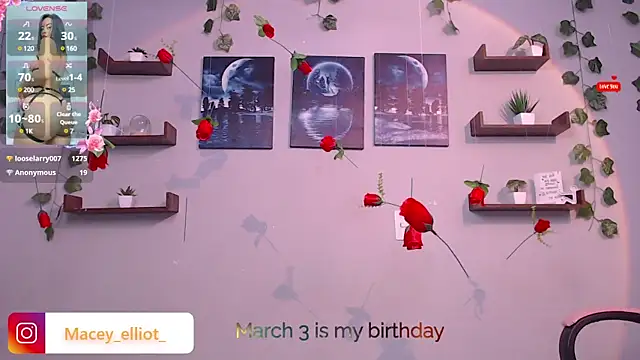 macey elliot  online show from 27, 2, 2025