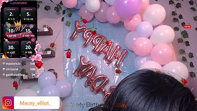 macey elliot  online show from 3, 3, 2025