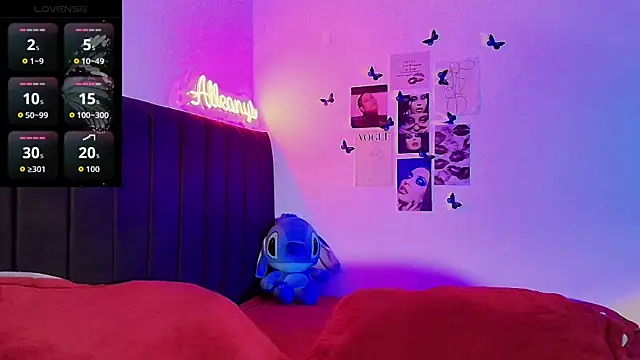 Alleanys Cristal online show from 27, 11, 2025