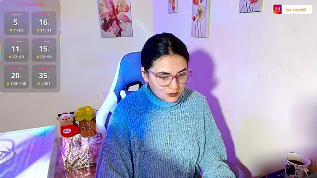 eva rosse69 online show from 6, 11, 2025