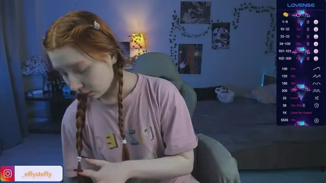 CallMeEffy1 online show from 9, 11, 2025