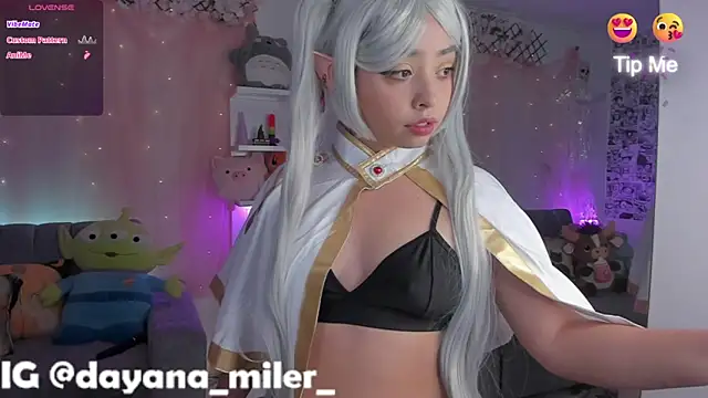  dayana miler online show from 31, 10, 2025