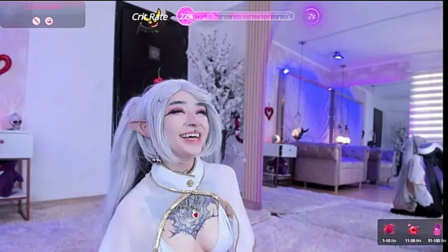 Snapshot of zephirahabney chatting on 8, 3, 2025 zephirahabney online show from 8, 3, 2025