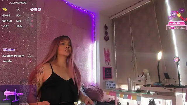 pink punk cam online show from 20, 3, 2025