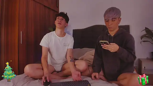 2gays 1Str8 online show from 19, 12, 2024