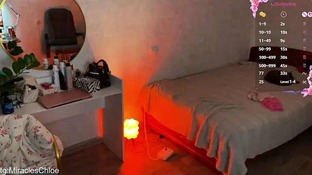 ChloeMillerMeow online show from 18, 4, 2026