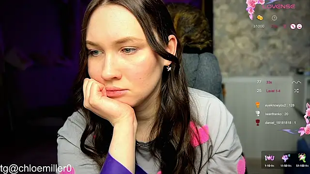 Snapshot of ChloeMillerMeow chatting on 29, 1, 2025 ChloeMillerMeow online show from 29, 1, 2025