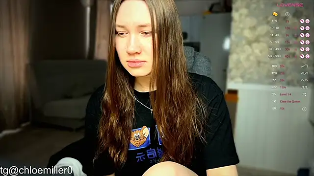 Snapshot of ChloeMillerMeow chatting on 21, 1, 2025 ChloeMillerMeow online show from 21, 1, 2025