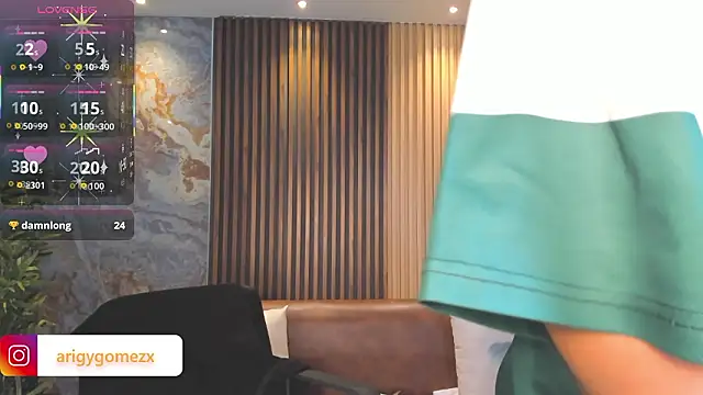 ArigyGomez online show from 1, 2, 2026