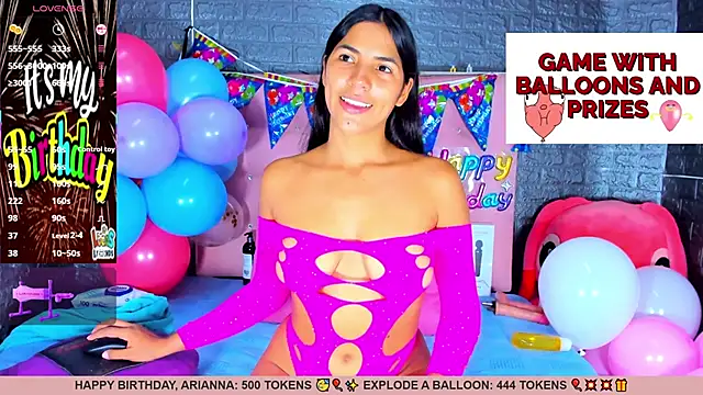 AriannaLewiis online show from 1, 12, 2025