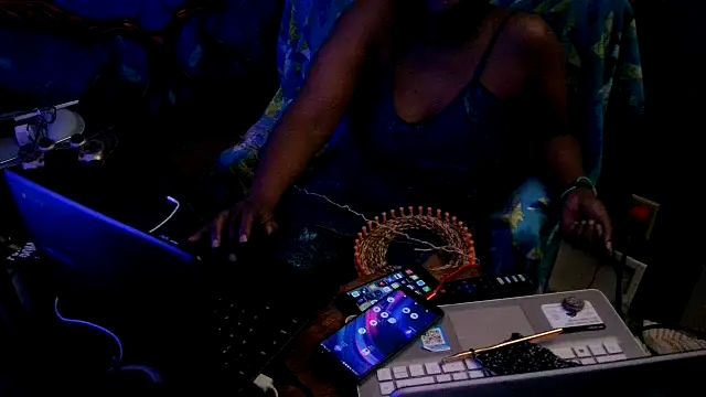 Snapshot of EbonyFetishQueen chatting on 9, 1, 2026 EbonyFetishQueen online show from 9, 1, 2026