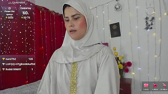 AishaAmin  online show from 22, 3, 2025