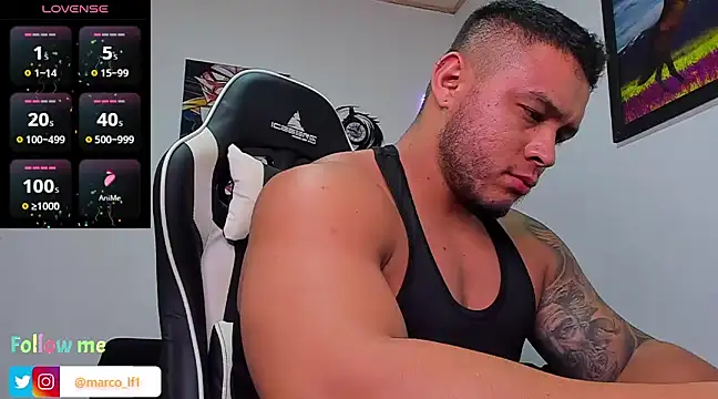 Marco diaz1 online show from 22, 1, 2025