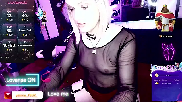 Yanina Poison online show from 15, 2, 2025