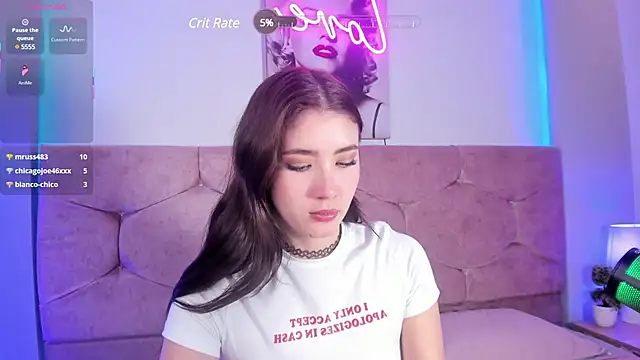 Snapshot of lunar_leen chatting on 14, 3, 2025 lunar leen online show from 14, 3, 2025