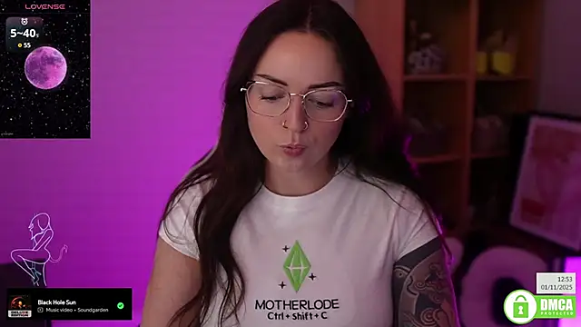 Billiexxox online show from 1, 11, 2025