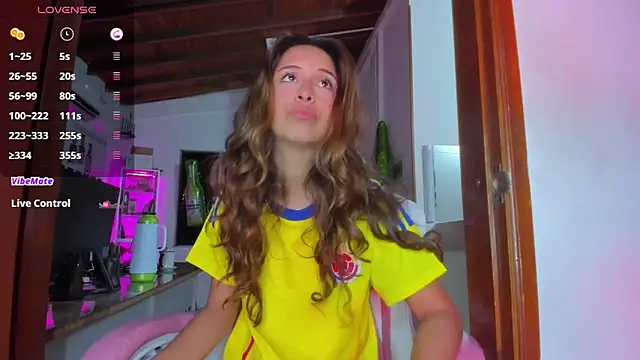 Snapshot of little-Emma chatting on 21, 3, 2025 little-Emma online show from 21, 3, 2025