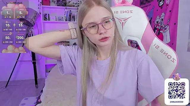 Milia Parker online show from 9, 2, 2025