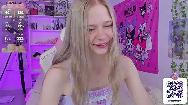 Milia Parker online show from 9, 2, 2025