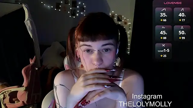 LolyMolli online show from 19, 1, 2025