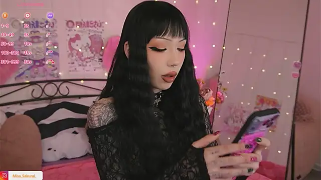 Misa Sakurai online show from 22, 7, 2026
