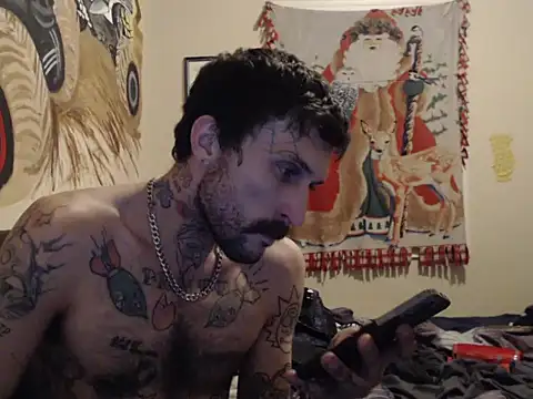 hungandtatted666 online show from 25, 1, 2025