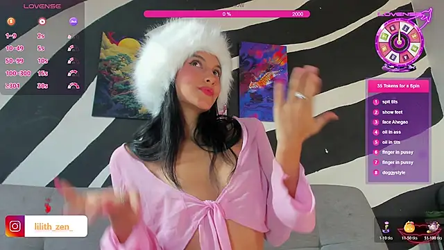 Lilith Zen online show from 15, 11, 2025