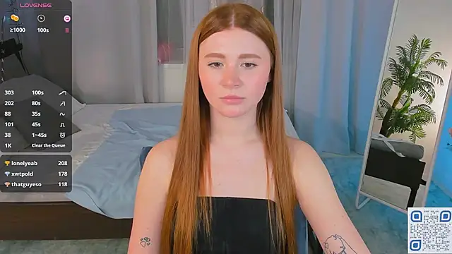 Freckle Diyana online show from 21, 3, 2025