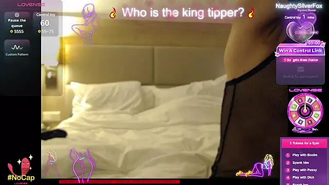 NaughtySilverFox online show from 21, 1, 2025