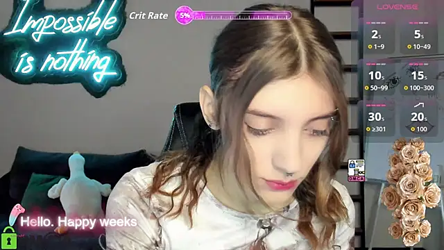 CherryBloom777 online show from 9, 10, 2025