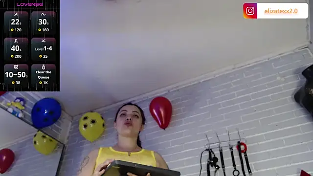 Snapshot of elizatexx chatting on 17, 6, 2026 elizatexx online show from 17, 6, 2026