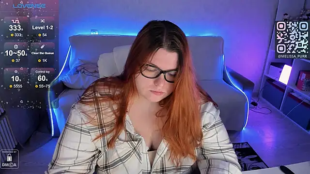 Melissa Purr online show from 7, 3, 2025