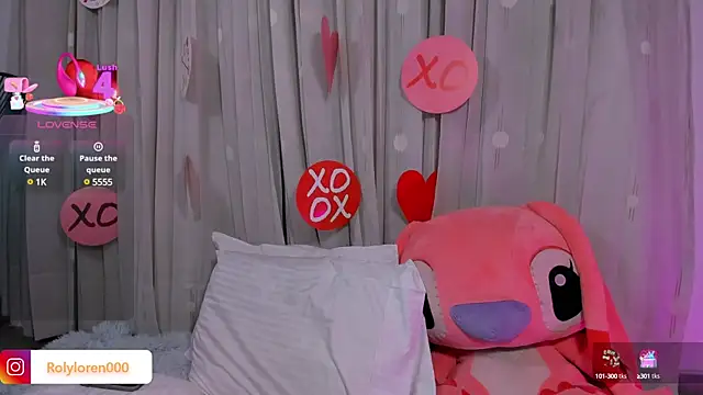 RolyLoren online show from 18, 3, 2025