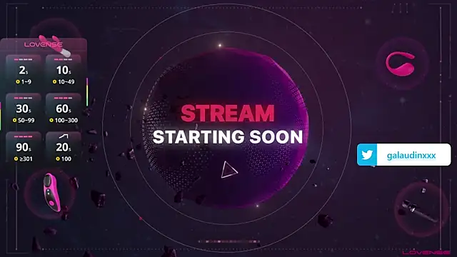 galaudin 3x  online show from 15, 12, 2025