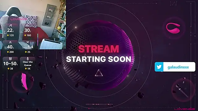 galaudin 3x  online show from 16, 1, 2026