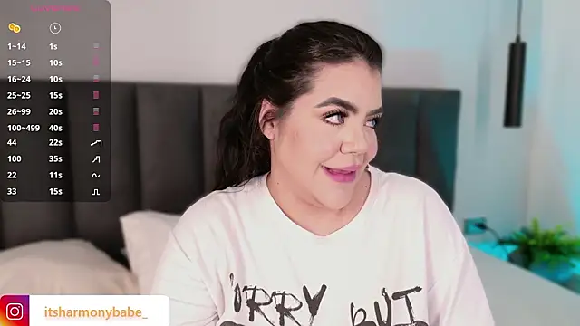 Harmonybabe  online show from 14, 2, 2026