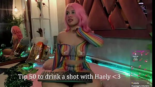 Haelycute online show from 16, 3, 2025