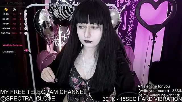 Snapshot of SpectraSirens chatting on 15, 2, 2026 SpectraSirens online show from 15, 2, 2026