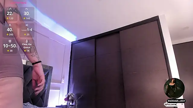 Lissy  Addams online show from 18, 3, 2026