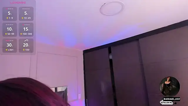 Lissy  Addams online show from 13, 5, 2026