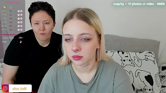 Alice Halle online show from 24, 2, 2025