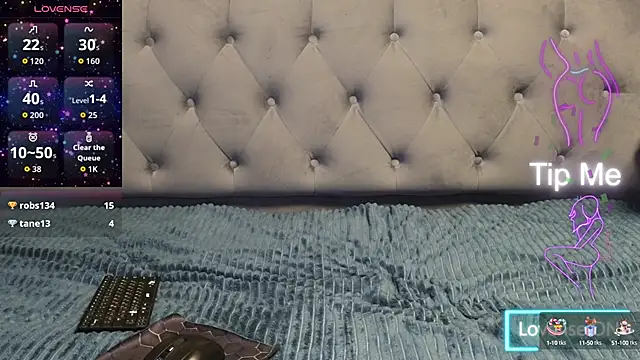 Strip-Lady online show from 20, 9, 2025