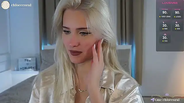 ChloeCoral online show from 19, 1, 2025