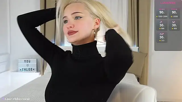 ChloeCoral online show from 17, 2, 2025