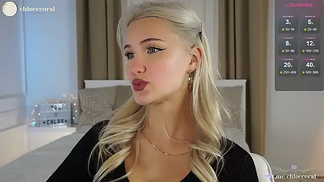 ChloeCoral online show from 18, 1, 2025