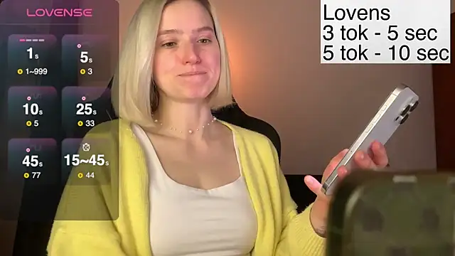 Sexy Sweets online show from 16, 11, 2025