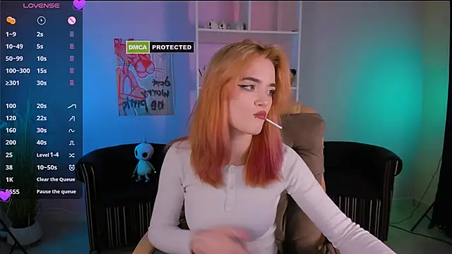 liana kisses online show from 18, 3, 2025