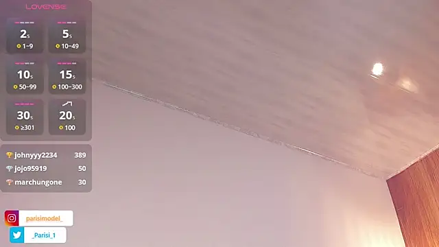  PARISI  online show from 16, 3, 2025